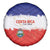 Costa Rica Football Spare Tire Cover Map With Los Ticos Sporty Style - Wonder Print Shop