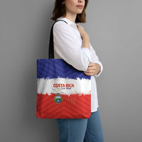 Costa Rica Football Tote Bag Map With Los Ticos Sporty Style - Wonder Print Shop