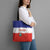 Costa Rica Football Tote Bag Map With Los Ticos Sporty Style - Wonder Print Shop