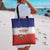 Costa Rica Football Tote Bag Map With Los Ticos Sporty Style - Wonder Print Shop