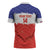 Custom Costa Rica Football Zipper Polo Shirt Map With Los Ticos Sporty Style - Wonder Print Shop