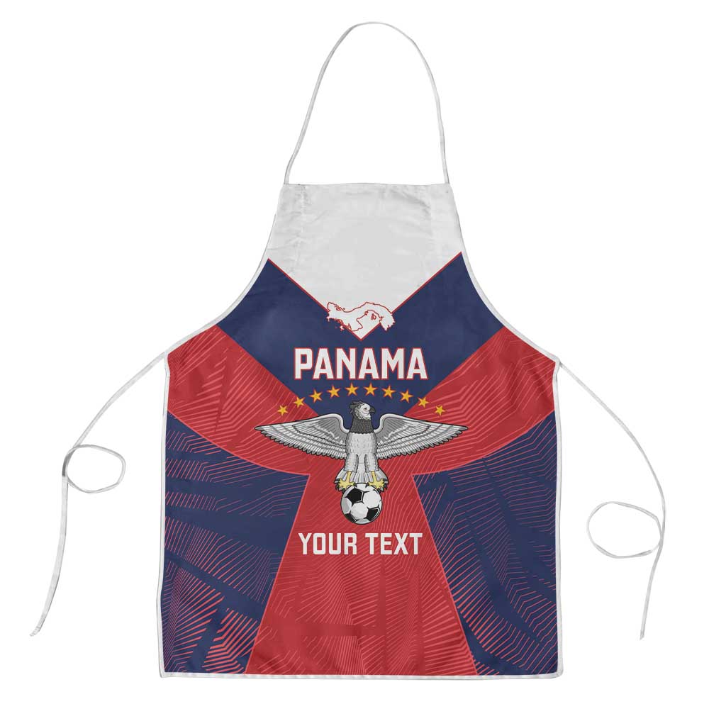 Custom Panama Football Apron Los Canaleros Harpy Eagle - Wonder Print Shop