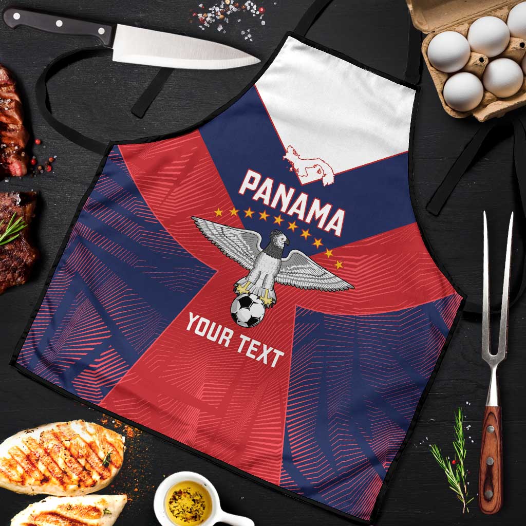 Custom Panama Football Apron Los Canaleros Harpy Eagle - Wonder Print Shop
