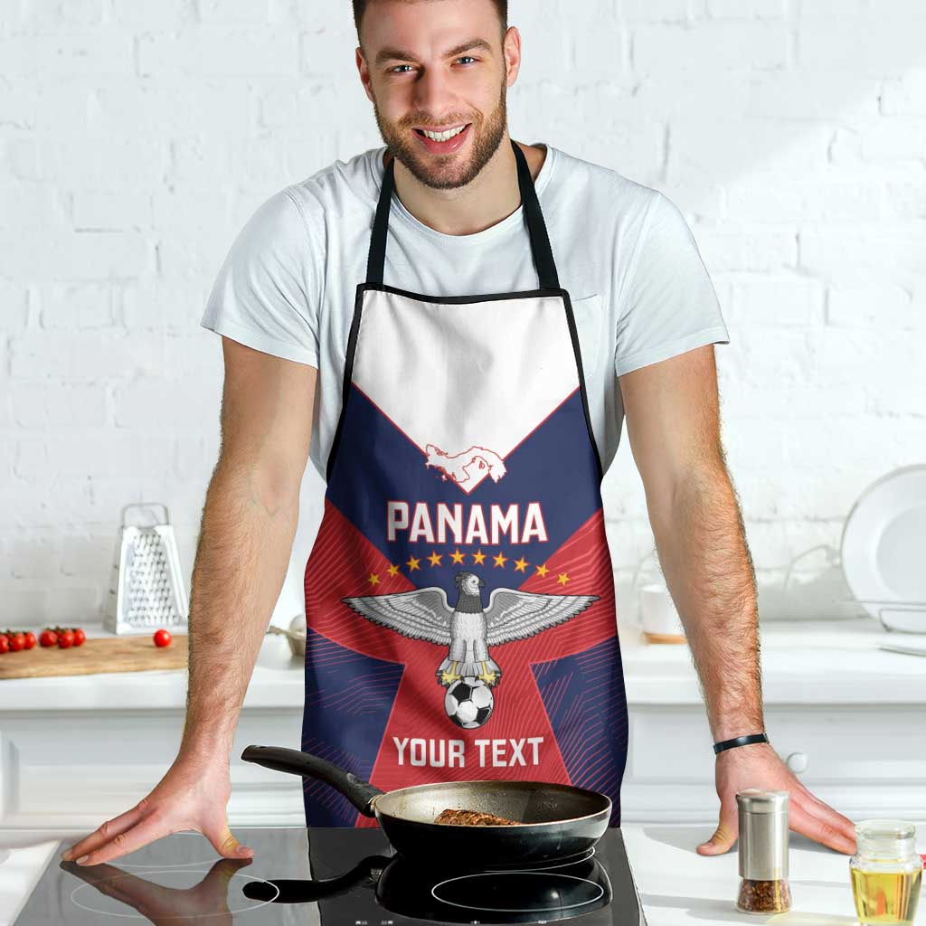 Custom Panama Football Apron Los Canaleros Harpy Eagle - Wonder Print Shop