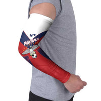 Custom Panama Football Arm Sleeves Los Canaleros Harpy Eagle - Wonder Print Shop