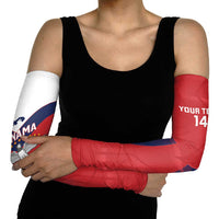 Custom Panama Football Arm Sleeves Los Canaleros Harpy Eagle - Wonder Print Shop