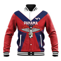 Custom Panama Football Baseball Jacket Los Canaleros Harpy Eagle - Wonder Print Shop