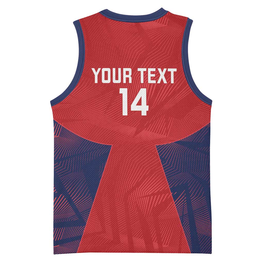 Custom Panama Football Basketball Jersey Los Canaleros Harpy Eagle - Wonder Print Shop