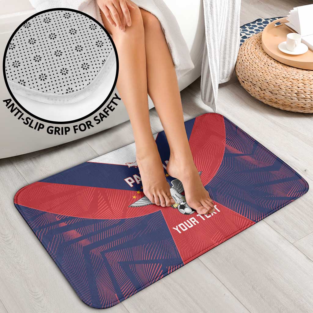 Custom Panama Football Bathroom Set Los Canaleros Harpy Eagle - Wonder Print Shop