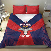 Custom Panama Football Bedding Set Los Canaleros Harpy Eagle - Wonder Print Shop
