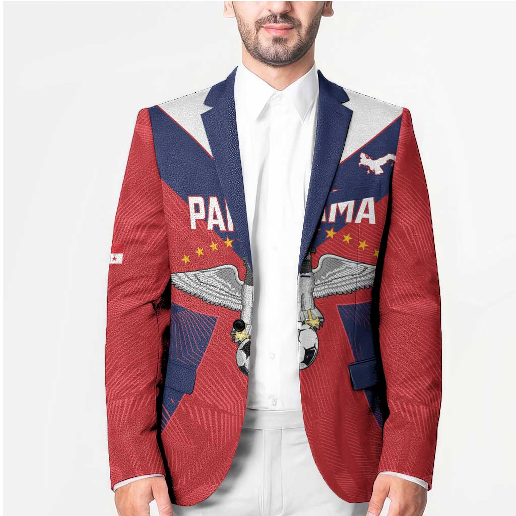 Custom Panama Football Blazer Los Canaleros Harpy Eagle - Wonder Print Shop