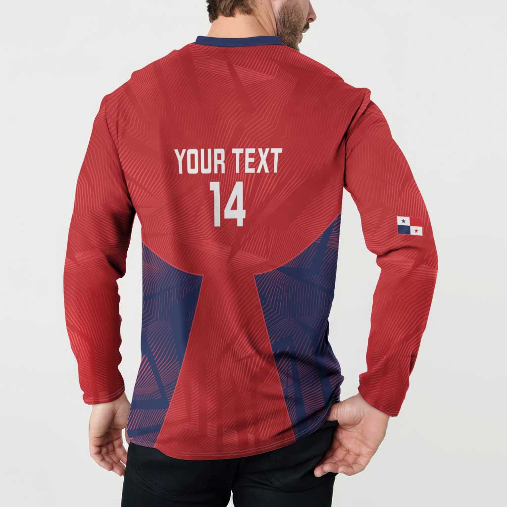 Custom Panama Football Button Sweatshirt Los Canaleros Harpy Eagle - Wonder Print Shop
