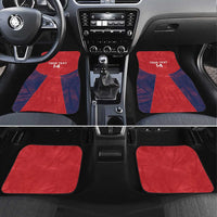 Custom Panama Football Car Mats Los Canaleros Harpy Eagle - Wonder Print Shop
