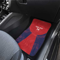Custom Panama Football Car Mats Los Canaleros Harpy Eagle - Wonder Print Shop