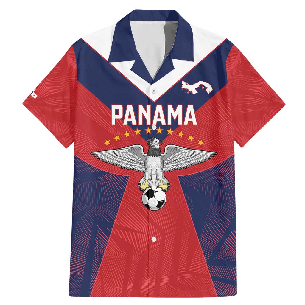Custom Panama Football Family Matching Mermaid Dress and Hawaiian Shirt Los Canaleros Harpy Eagle - Wonder Print Shop