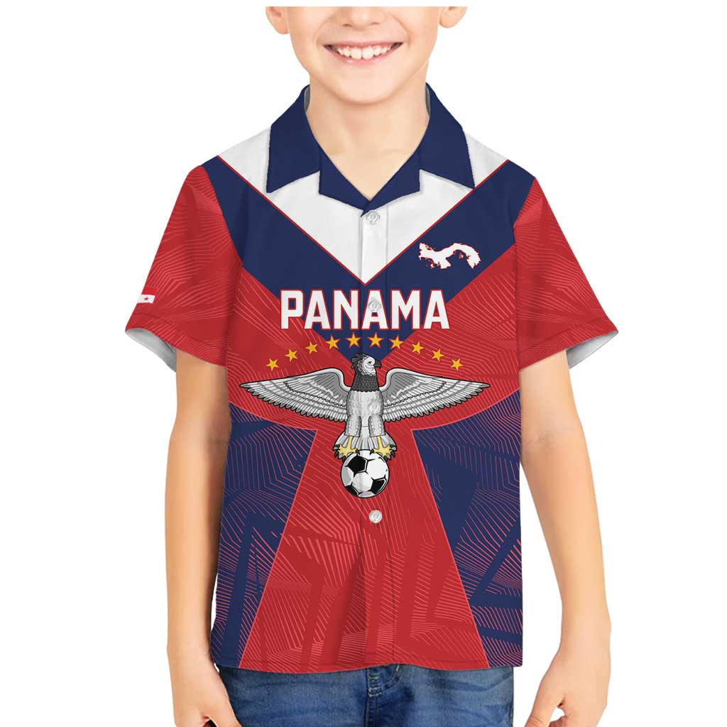 Custom Panama Football Family Matching Mermaid Dress and Hawaiian Shirt Los Canaleros Harpy Eagle - Wonder Print Shop