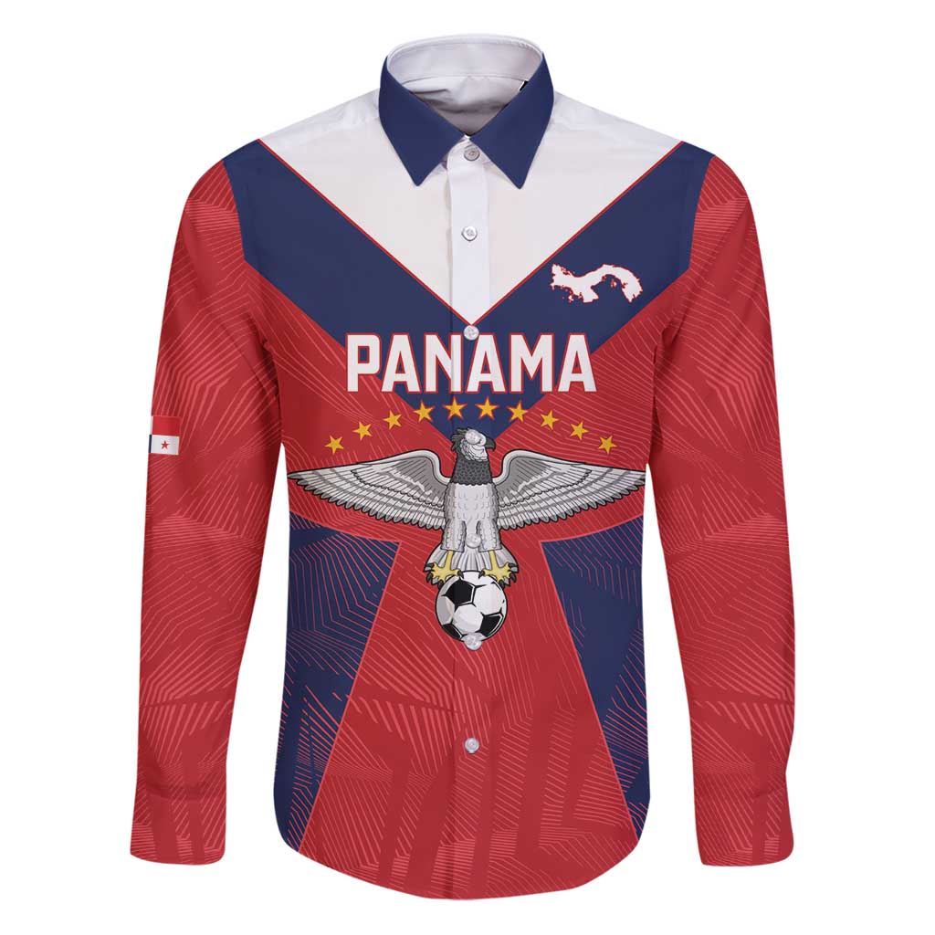 Custom Panama Football Family Matching Puletasi and Hawaiian Shirt Los Canaleros Harpy Eagle - Wonder Print Shop