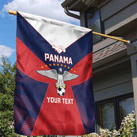Custom Panama Football Garden Flag Los Canaleros Harpy Eagle - Wonder Print Shop