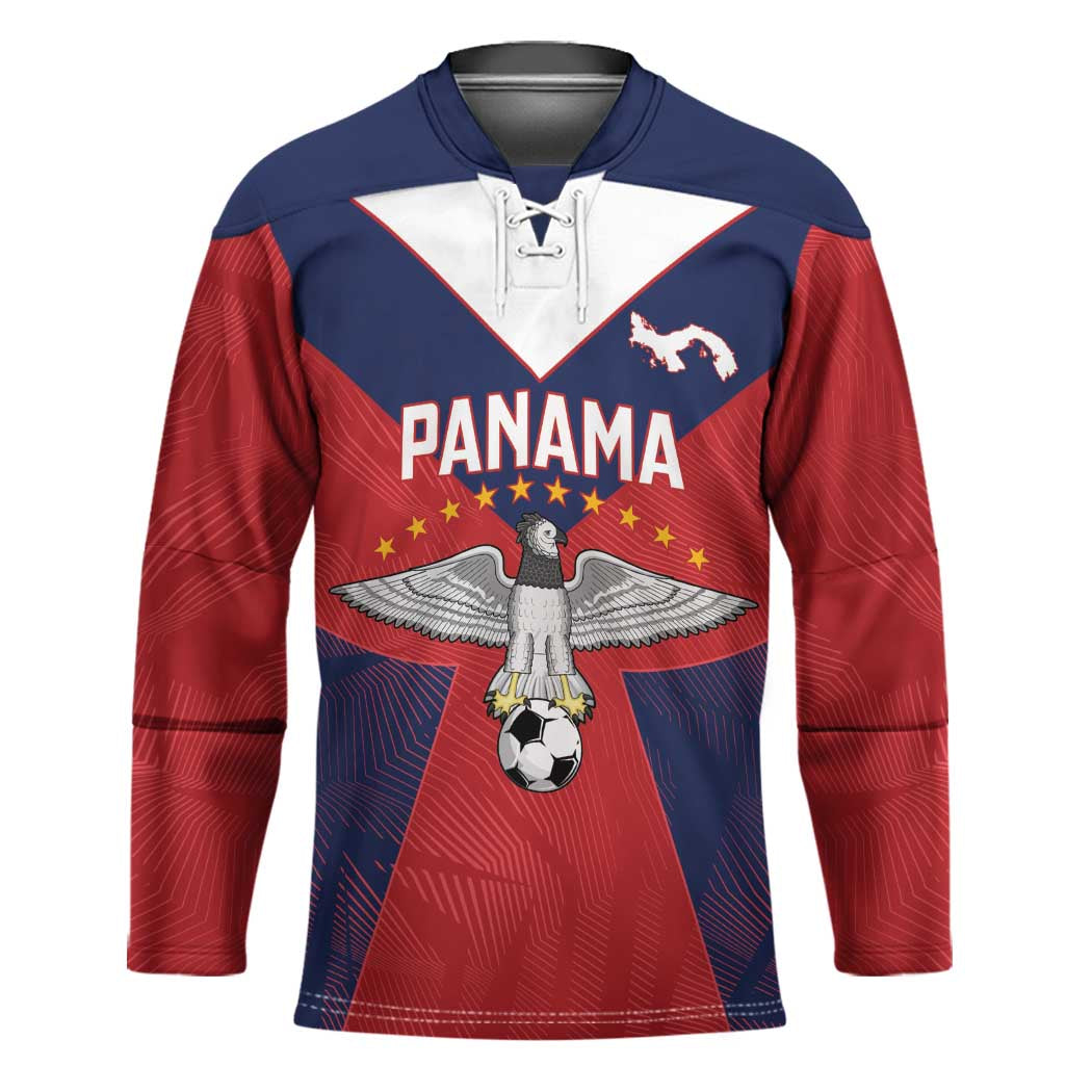 Custom Panama Football Hockey Jersey Los Canaleros Harpy Eagle - Wonder Print Shop
