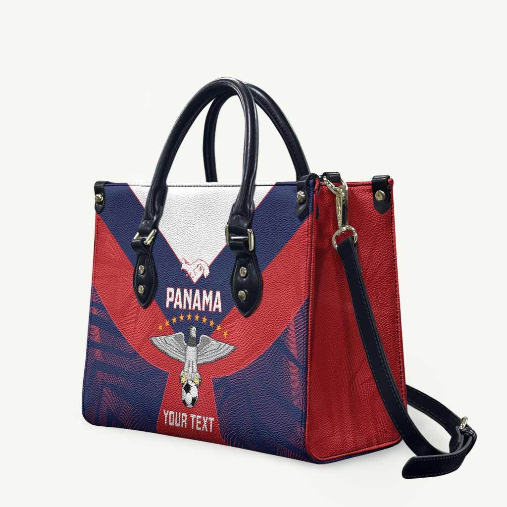 Custom Panama Football Leather Bag Los Canaleros Harpy Eagle - Wonder Print Shop