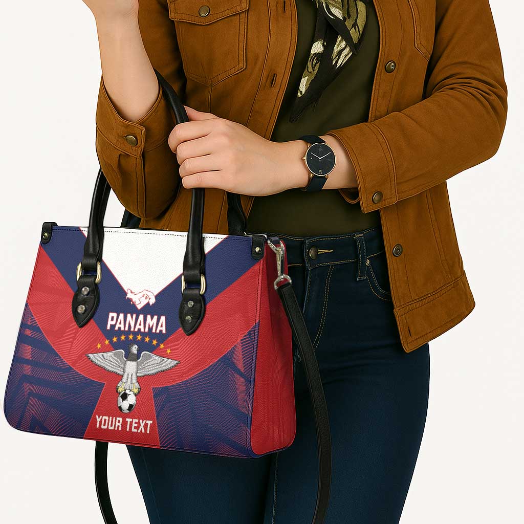 Custom Panama Football Leather Bag Los Canaleros Harpy Eagle - Wonder Print Shop