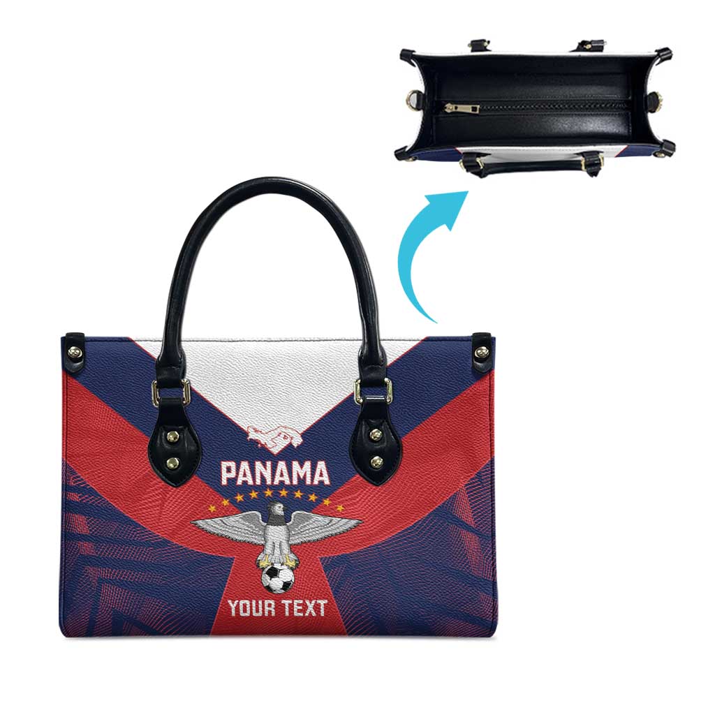 Custom Panama Football Leather Bag Los Canaleros Harpy Eagle - Wonder Print Shop