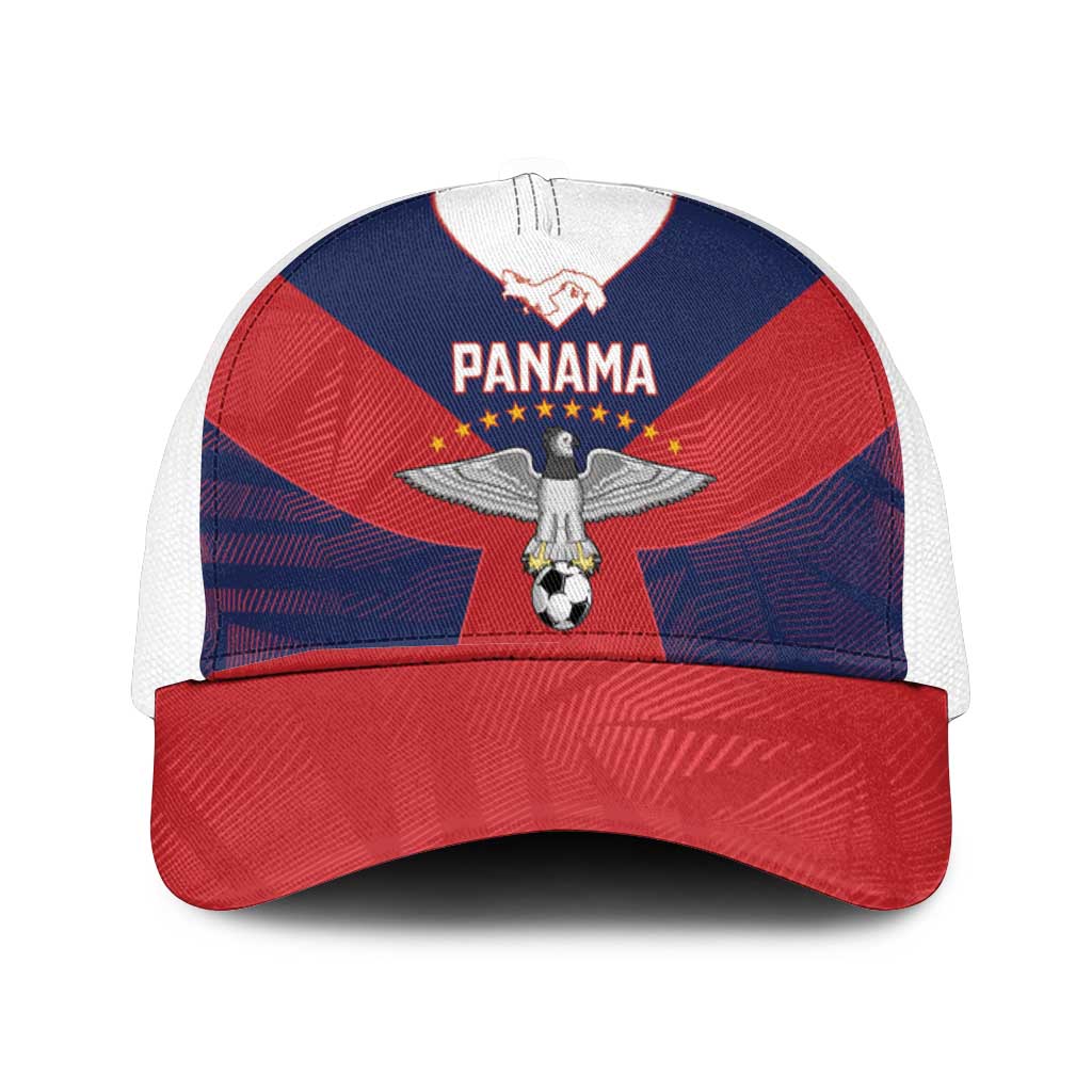 Panama Football Mesh Trucker Cap Los Canaleros Harpy Eagle - Wonder Print Shop