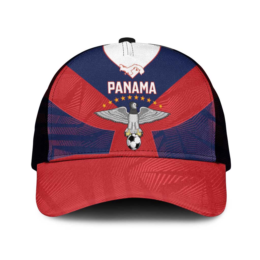 Panama Football Mesh Trucker Cap Los Canaleros Harpy Eagle - Wonder Print Shop
