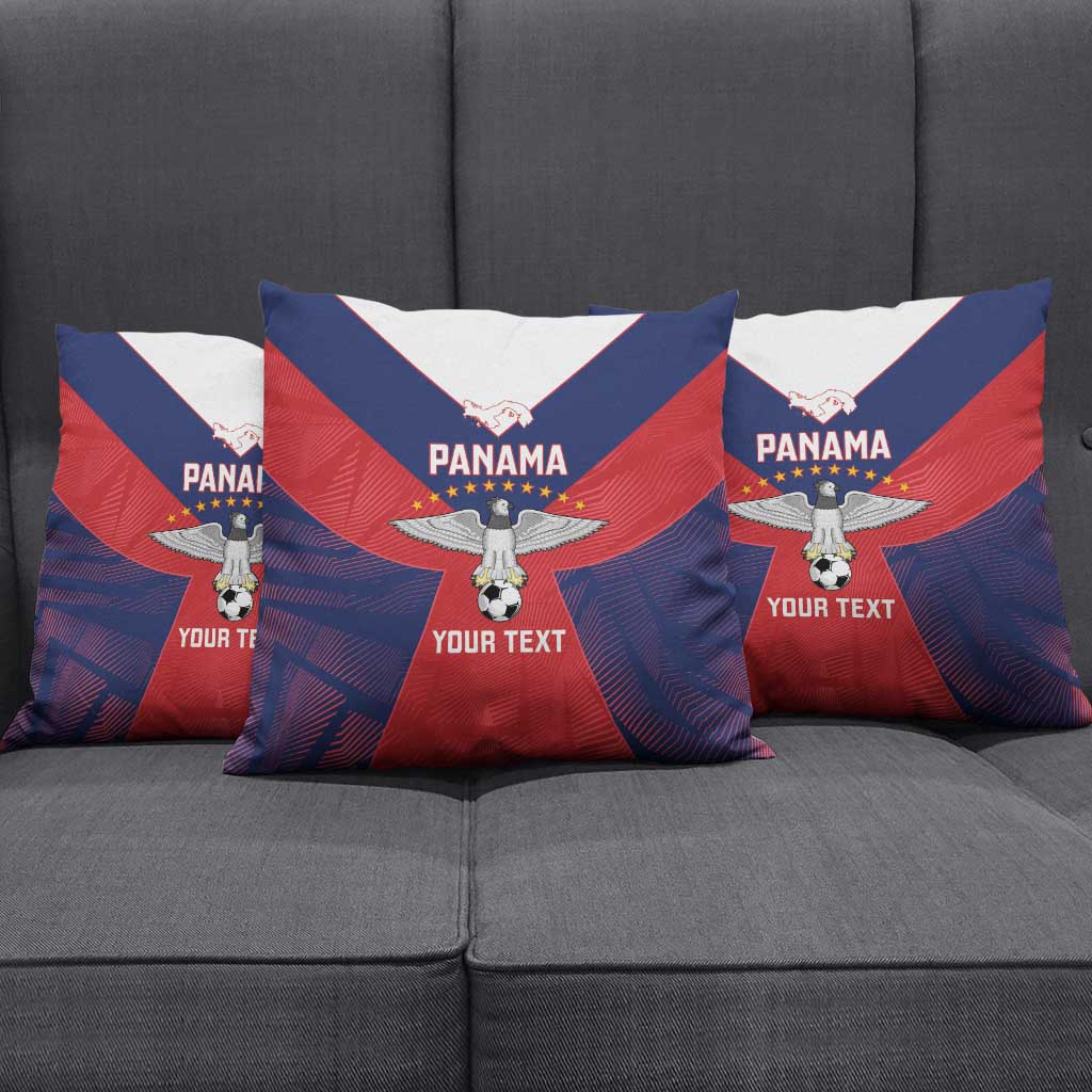 Custom Panama Football Pillow Cover Los Canaleros Harpy Eagle - Wonder Print Shop