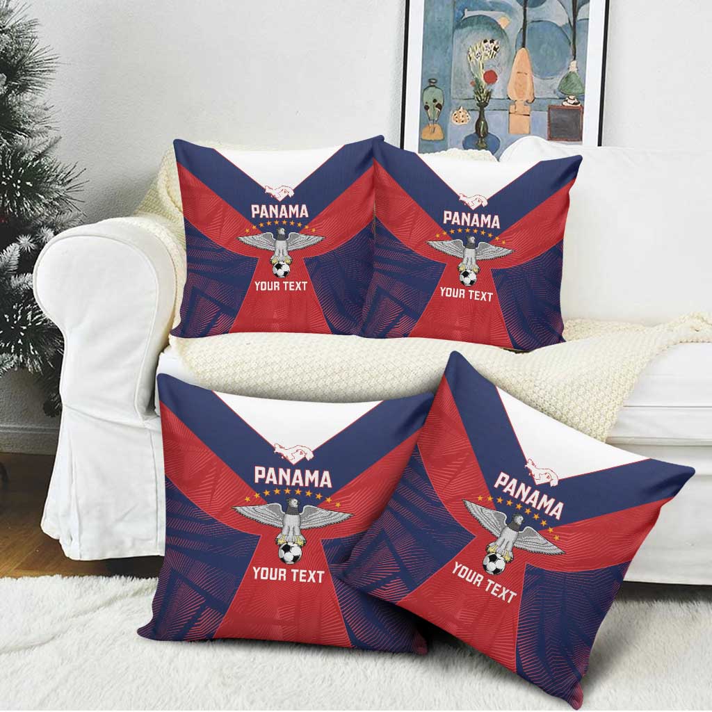 Custom Panama Football Pillow Cover Los Canaleros Harpy Eagle - Wonder Print Shop