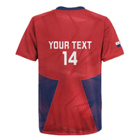 Custom Panama Football Rugby Jersey Los Canaleros Harpy Eagle - Wonder Print Shop