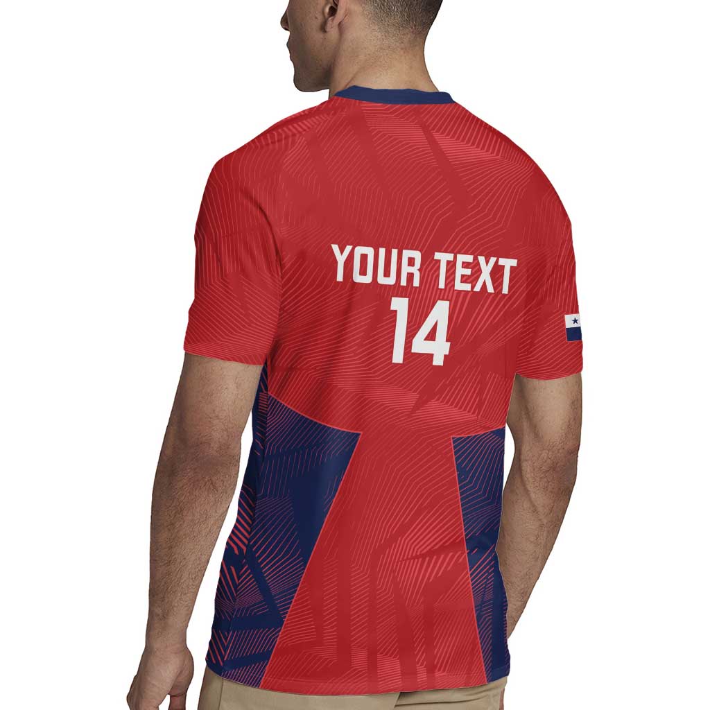 Custom Panama Football Rugby Jersey Los Canaleros Harpy Eagle - Wonder Print Shop