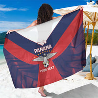 Custom Panama Football Sarong Los Canaleros Harpy Eagle - Wonder Print Shop
