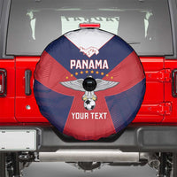 Custom Panama Football Spare Tire Cover Los Canaleros Harpy Eagle - Wonder Print Shop