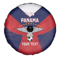 Custom Panama Football Spare Tire Cover Los Canaleros Harpy Eagle - Wonder Print Shop