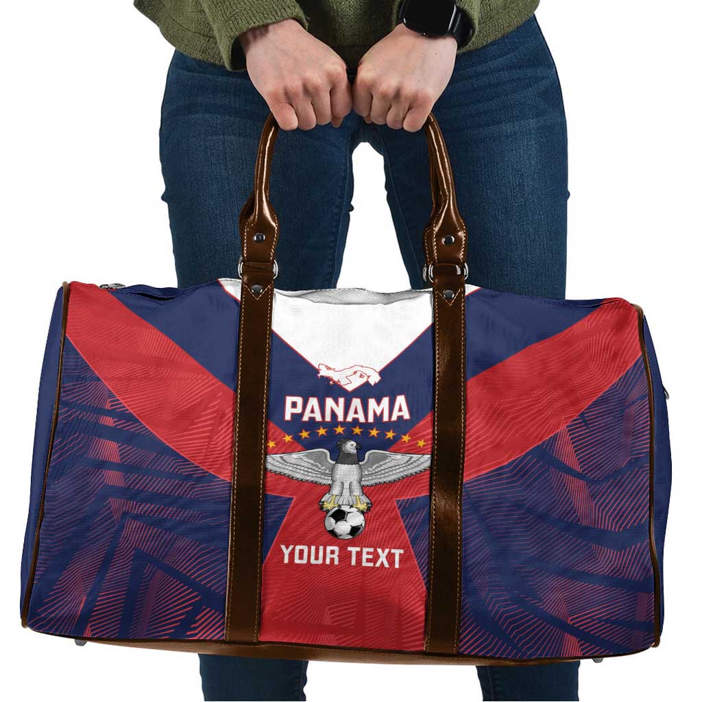 Custom Panama Football Travel Bag Los Canaleros Harpy Eagle - Wonder Print Shop