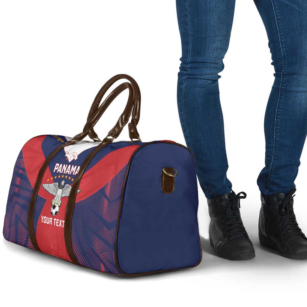 Custom Panama Football Travel Bag Los Canaleros Harpy Eagle - Wonder Print Shop