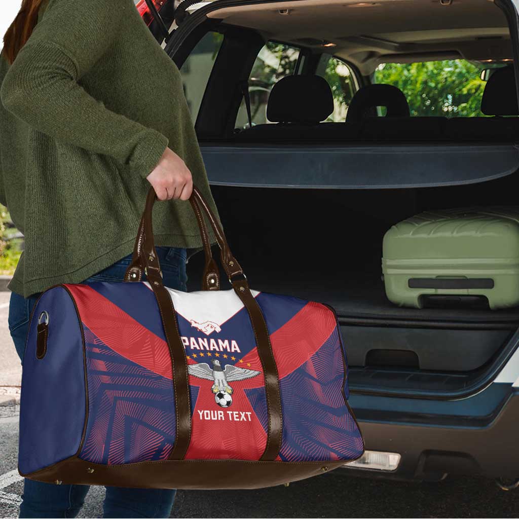 Custom Panama Football Travel Bag Los Canaleros Harpy Eagle - Wonder Print Shop