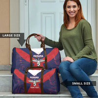 Custom Panama Football Travel Bag Los Canaleros Harpy Eagle - Wonder Print Shop