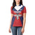 Custom Panama Football Women Polo Shirt Los Canaleros Harpy Eagle - Wonder Print Shop