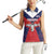 Custom Panama Football Women Sleeveless Polo Shirt Los Canaleros Harpy Eagle - Wonder Print Shop