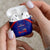 Haiti Football AirPods Case Les Grenadiers Veve Vodou Blue - Wonder Print Shop