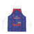 Haiti Football Apron Les Grenadiers Veve Vodou Blue - Wonder Print Shop