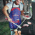 Haiti Football Apron Les Grenadiers Veve Vodou Blue - Wonder Print Shop