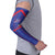 Custom Haiti Football Arm Sleeves Les Grenadiers Veve Vodou Blue - Wonder Print Shop