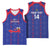 Custom Haiti Football Basketball Jersey Les Grenadiers Veve Vodou Blue - Wonder Print Shop