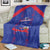 Haiti Football Blanket Les Grenadiers Veve Vodou Blue - Wonder Print Shop