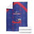 Haiti Football Blanket Les Grenadiers Veve Vodou Blue - Wonder Print Shop