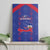 Haiti Football Canvas Wall Art Les Grenadiers Veve Vodou Blue - Wonder Print Shop