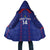 Custom Haiti Football Cloak Les Grenadiers Veve Vodou Blue - Wonder Print Shop